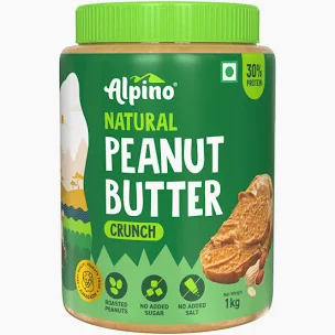 ALPINO Natural Peanut Butter Crunch 1kg 