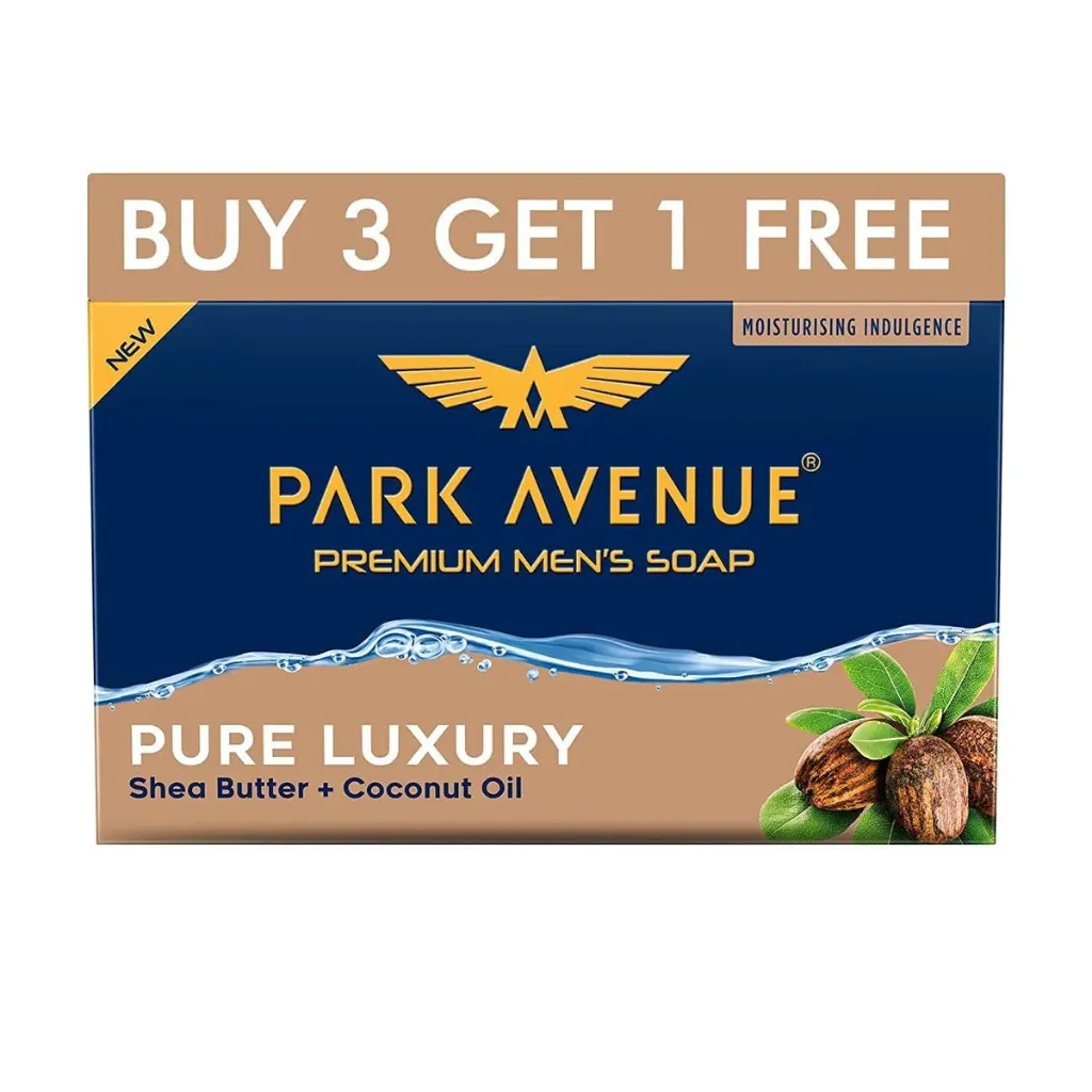 Park Avenue Premium Men's Soap (125gm Each) Pure Luxury Buy 3 Get 1 Free
Park Avenue Premium Men's