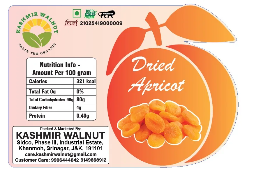 Dried Apricots ( 250 g )