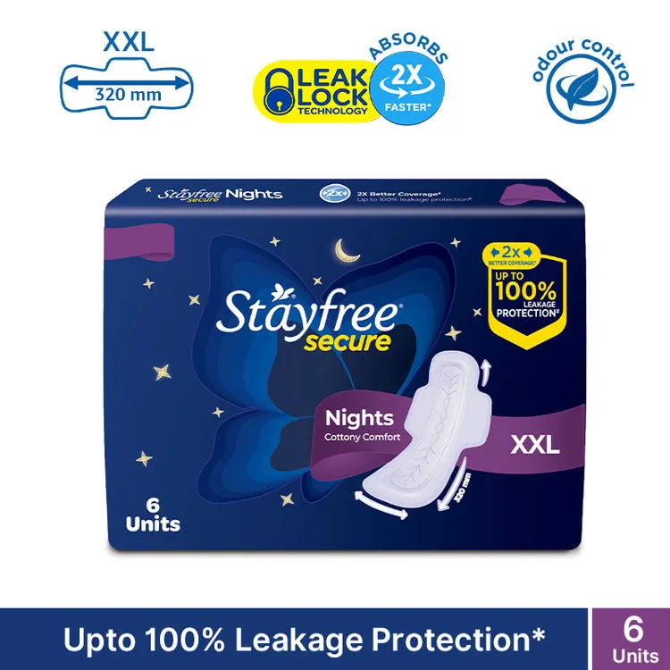Stayfree Secure Pads xxl