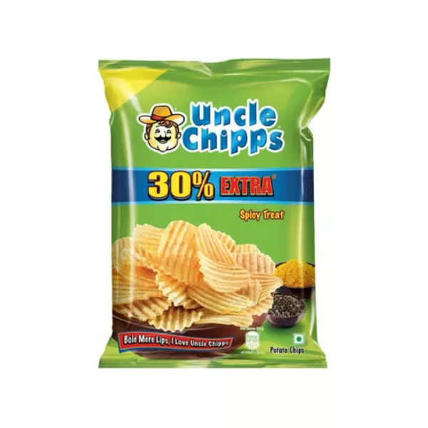 Uncle Chipps Spicy Treat Flavour Potato Chips